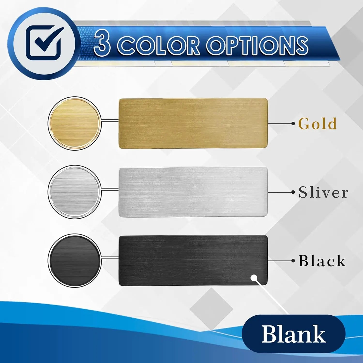 Targa identificativa personalizzata in acciaio inossidabile per cassetta postale e porta