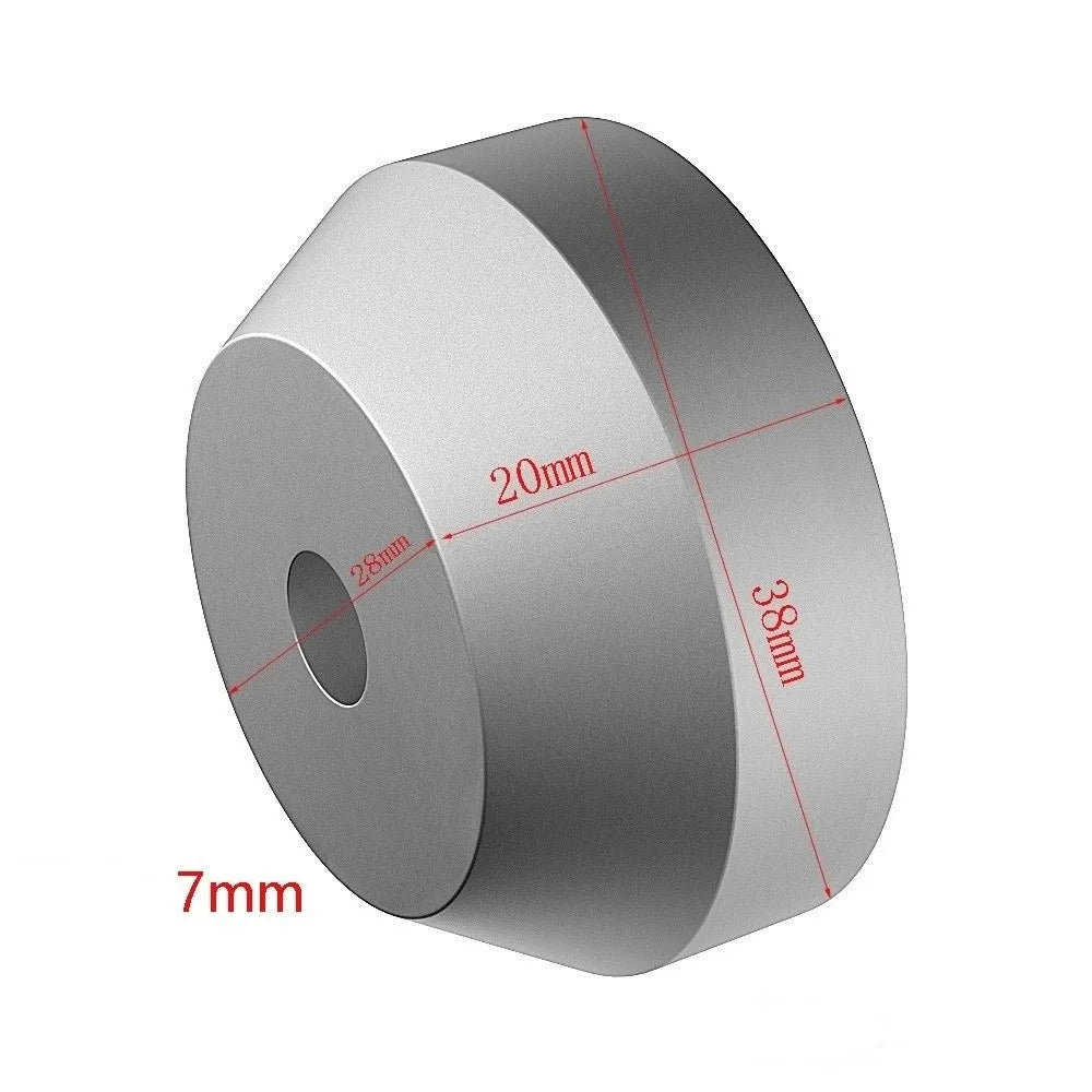 Metal 45 RPM Record Adapter for 7-Inch Singles