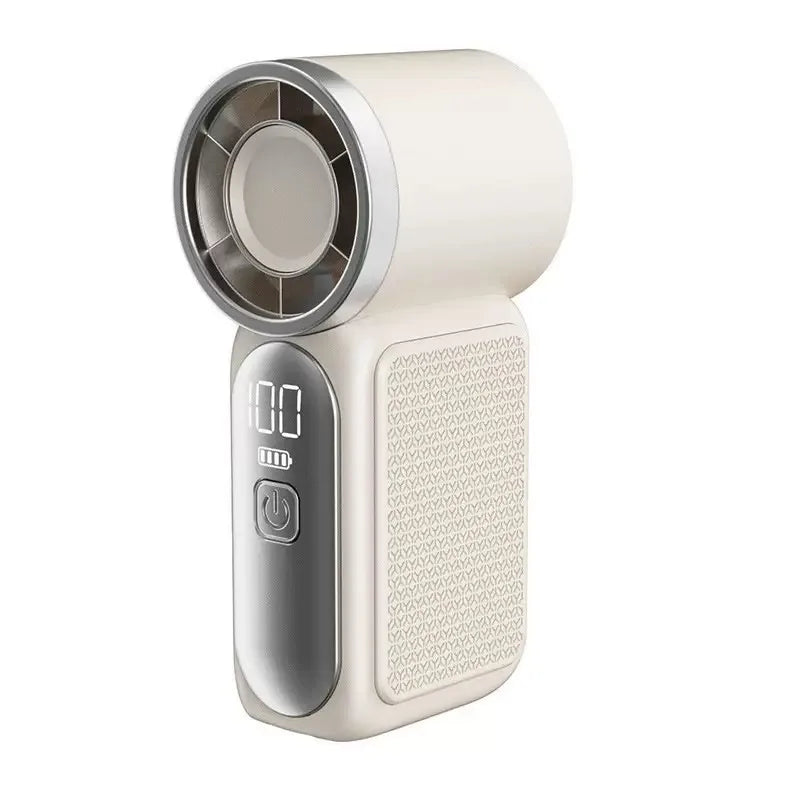 Mini-Ventilator mit fünf Geschwindigkeitsstufen und USB-C-Ladeanschluss