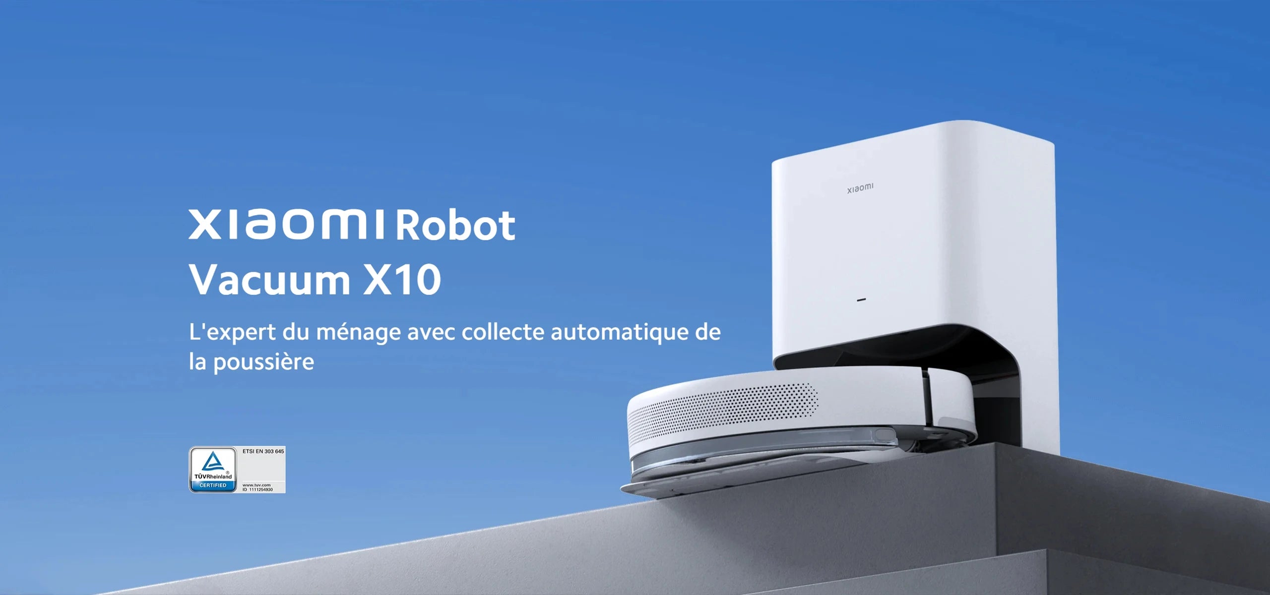 Xiaomi Robot Vacuum X10 EU White – Smart, Powerful Home Cleaning