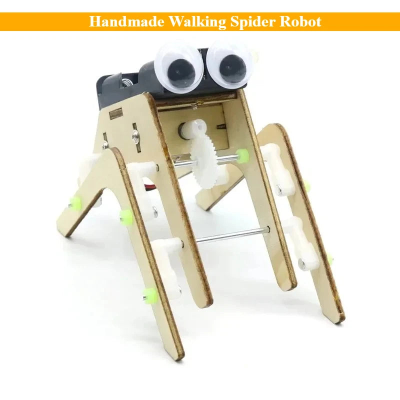 DIY Eight-Legged Walking Robot Model Kit
