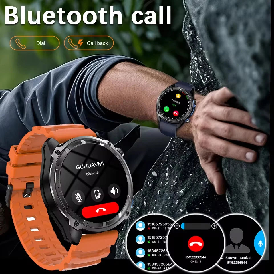GPS Smartwatch with Offline Maps, AMOLED Display & 4GB Memory