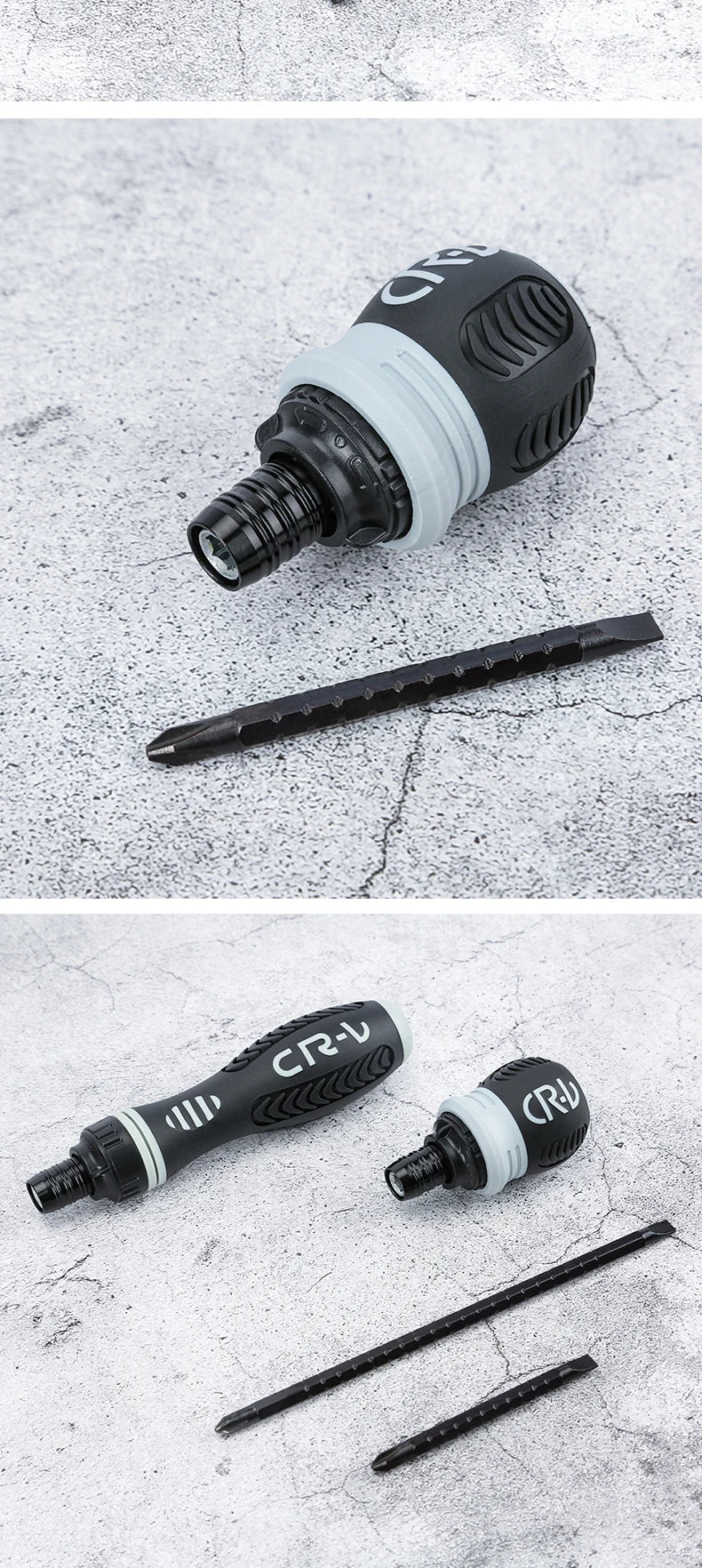 Magnetic Ratchet Screwdriver - Length Options