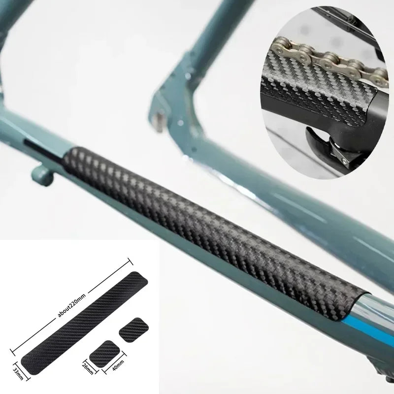 PVC Bicycle Chainstay and Frame Protector Set