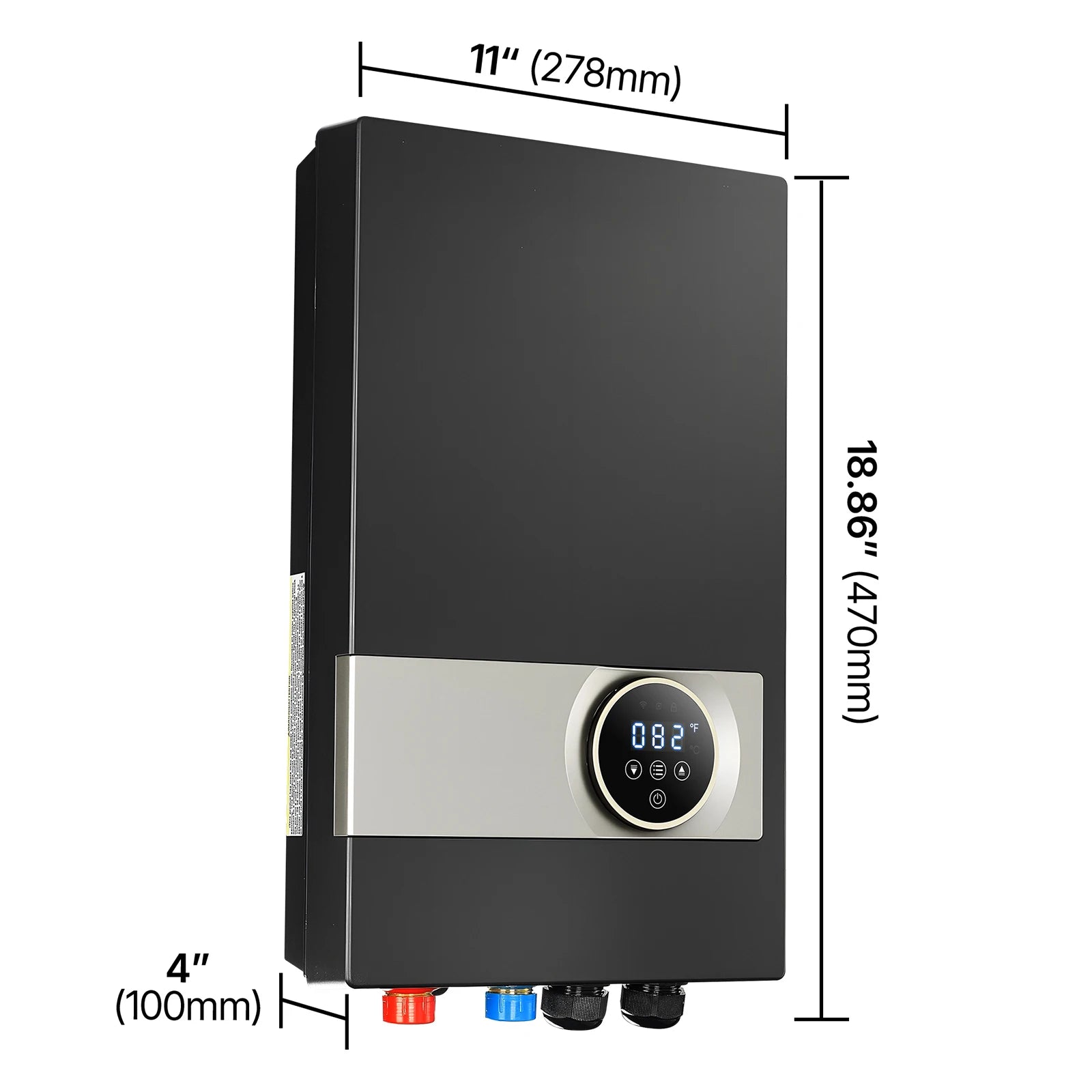 Tankless Electric Water Heater 27/36kW Instant Under Sink System
