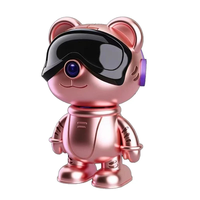 Caméra de surveillance intérieure sans fil 5MP WiFi Vision nocturne PTZ Son à deux voies Protection de sécurité HD Smart Home P6 Slite Robot Cam