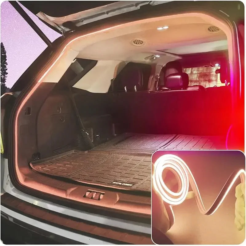 12V Car Boot LED Light Strip, 2m/4m, Five Colour Options