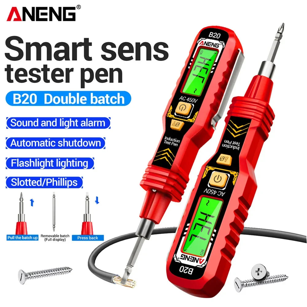 Tester di tensione B20 e cacciavite