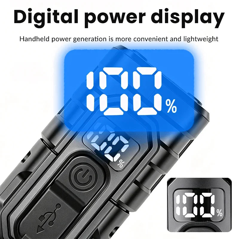 led flashlight strong light super bright long battery life outdoor multifunctional work light small portable flashlight