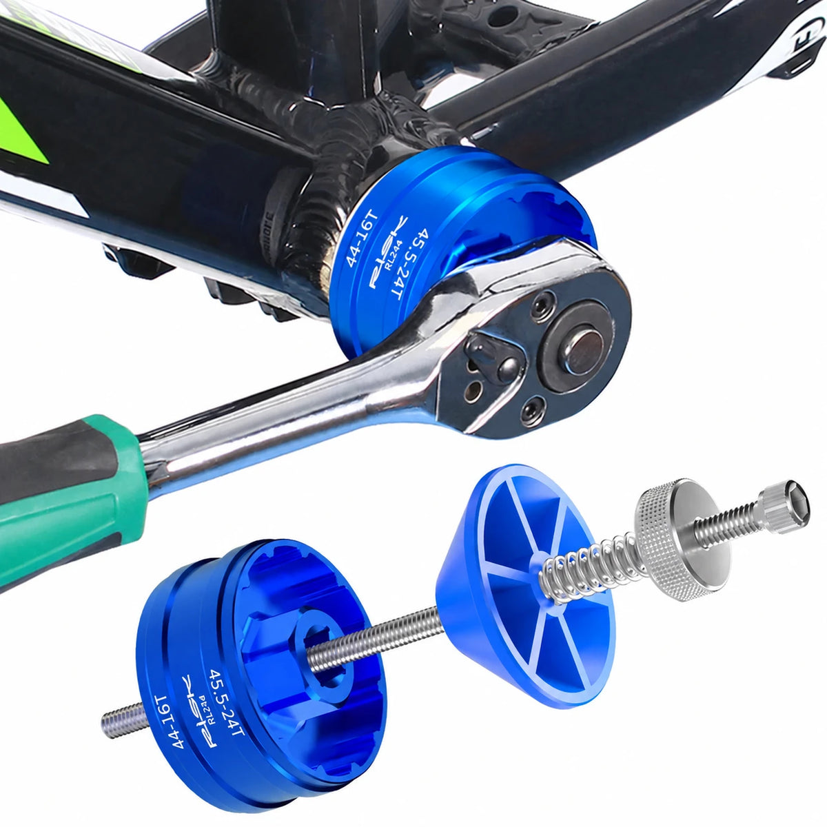 RL244–RL247 Bicycle Bottom Bracket Tool Options