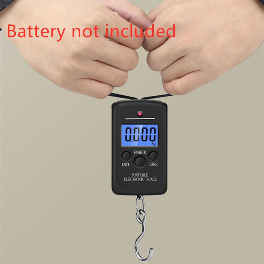 Mini digital ophængsvægt 40 kg/10 g bærbar lommeskala