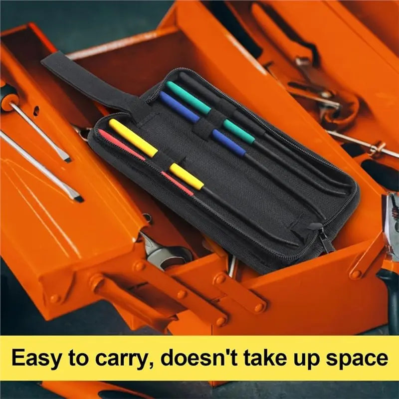 Six-Piece HRC40-65 Hardness Testing File Set
