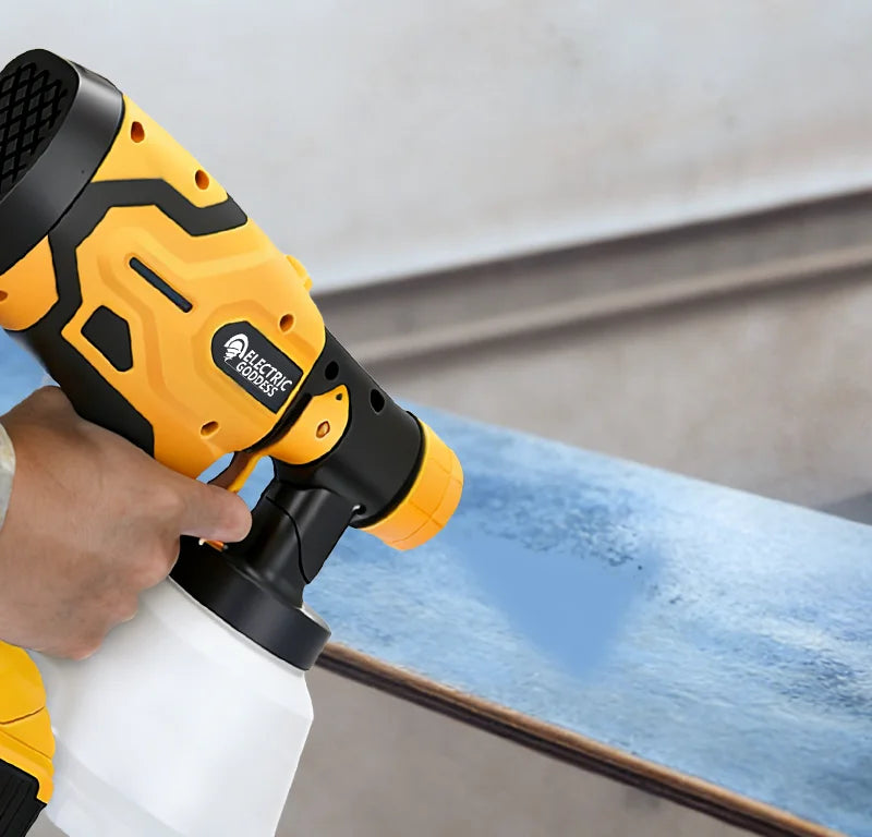 Cordless HVLP Paint Sprayer with 800ml Cup & 3 Spray Patterns