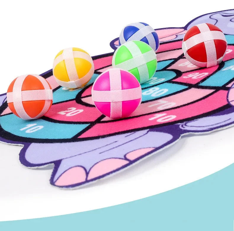 Educational Dart Board Baby Dart Indoor Sports Child Montessori Games for Children 3 to 7 Years