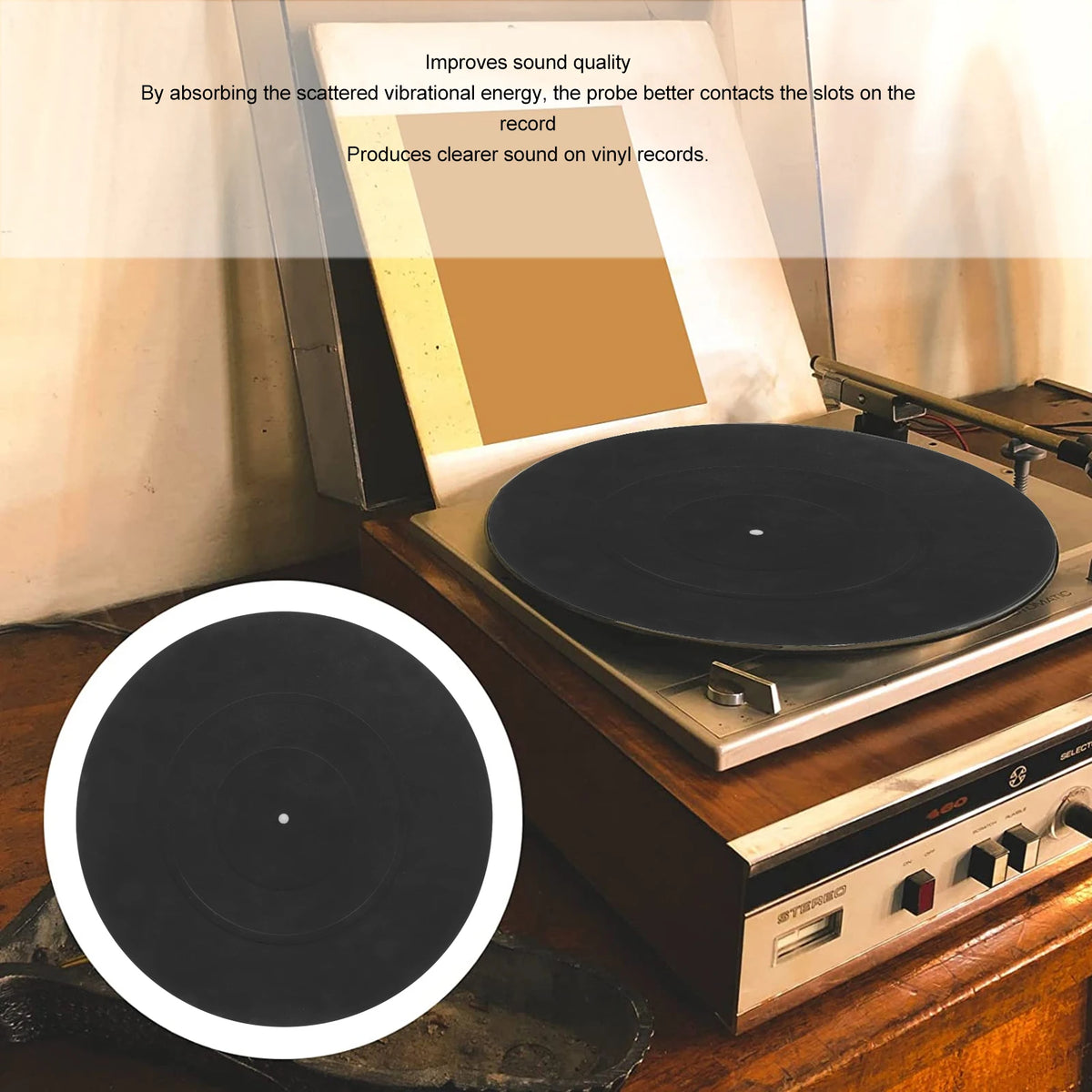 Rubber Turntable Platter Mat - 295 mm