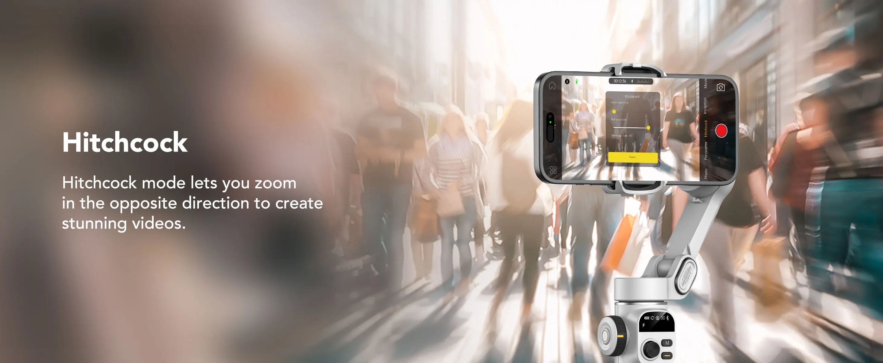 AOCHUAN Smart X2 Smartphone 3‑Axis Gimbal Stabilizer