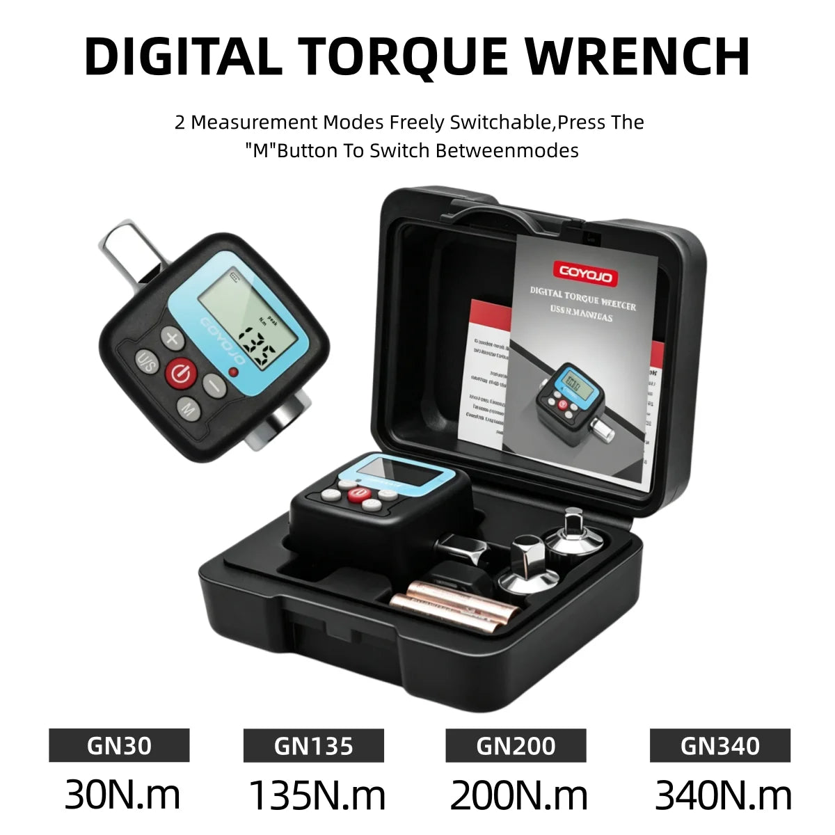 GN-Series Digital Torque Tool - Model Options