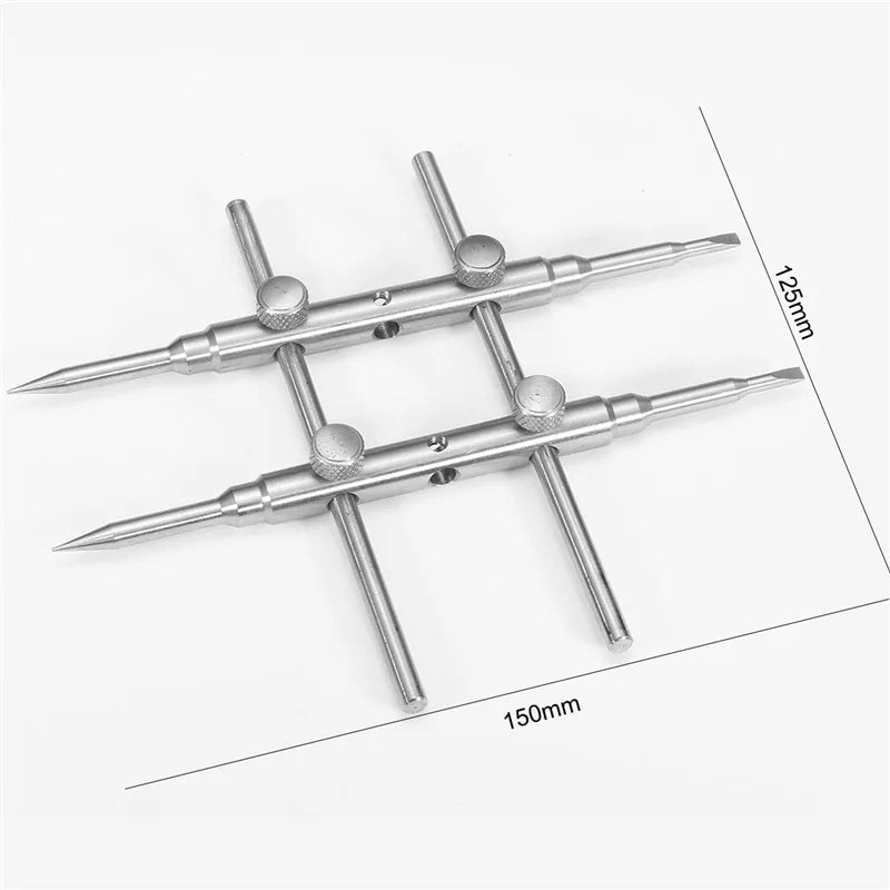 Adjustable Stainless Steel Camera Lens Spanner