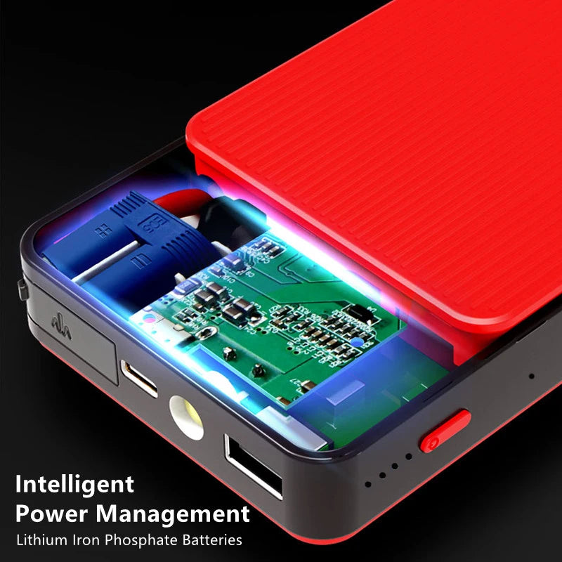 GKFLY Portable Car Battery Jump Starter 8000mAh