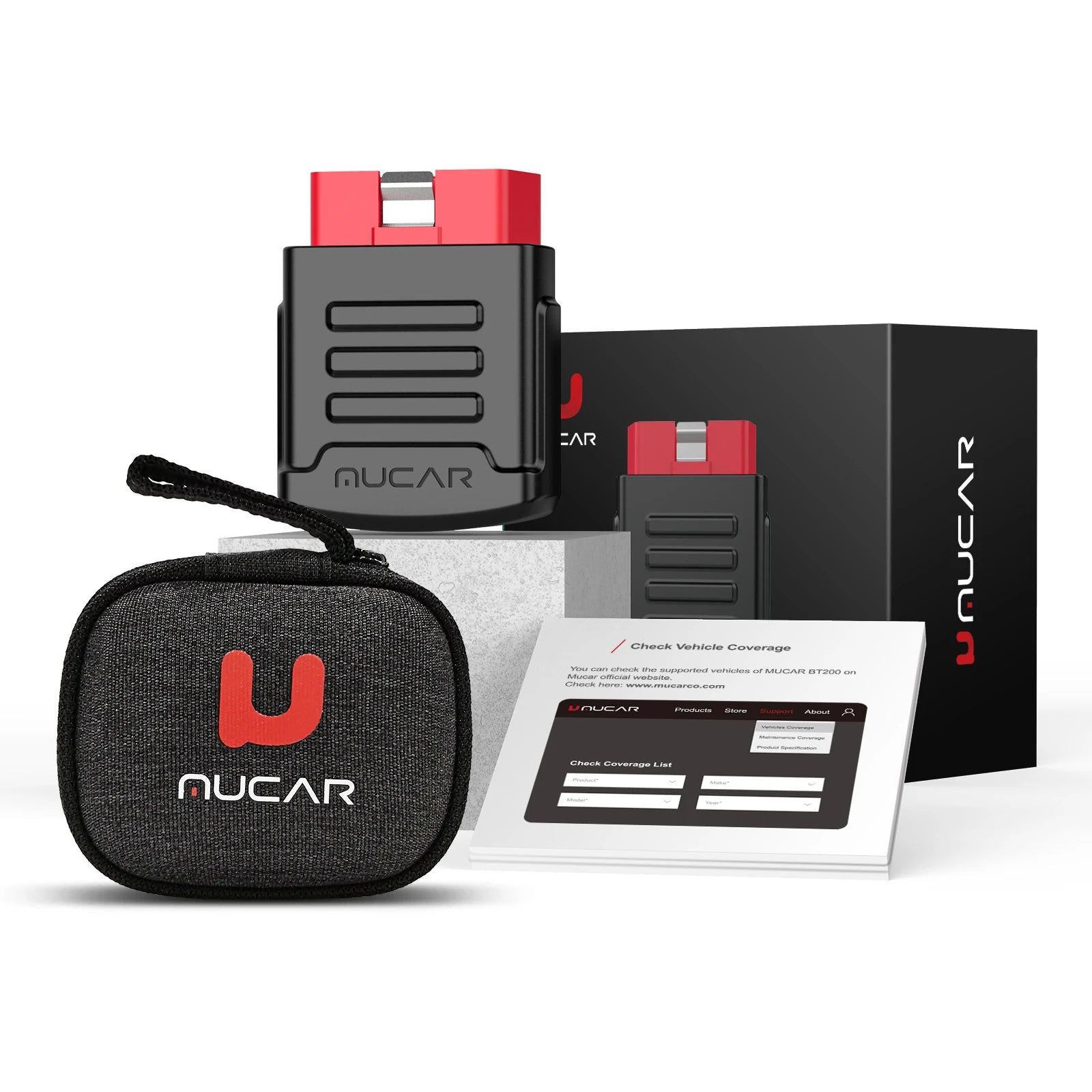 MUCAR BT200/BT200 Pro OBD2 Diagnostic Scanner for All Cars