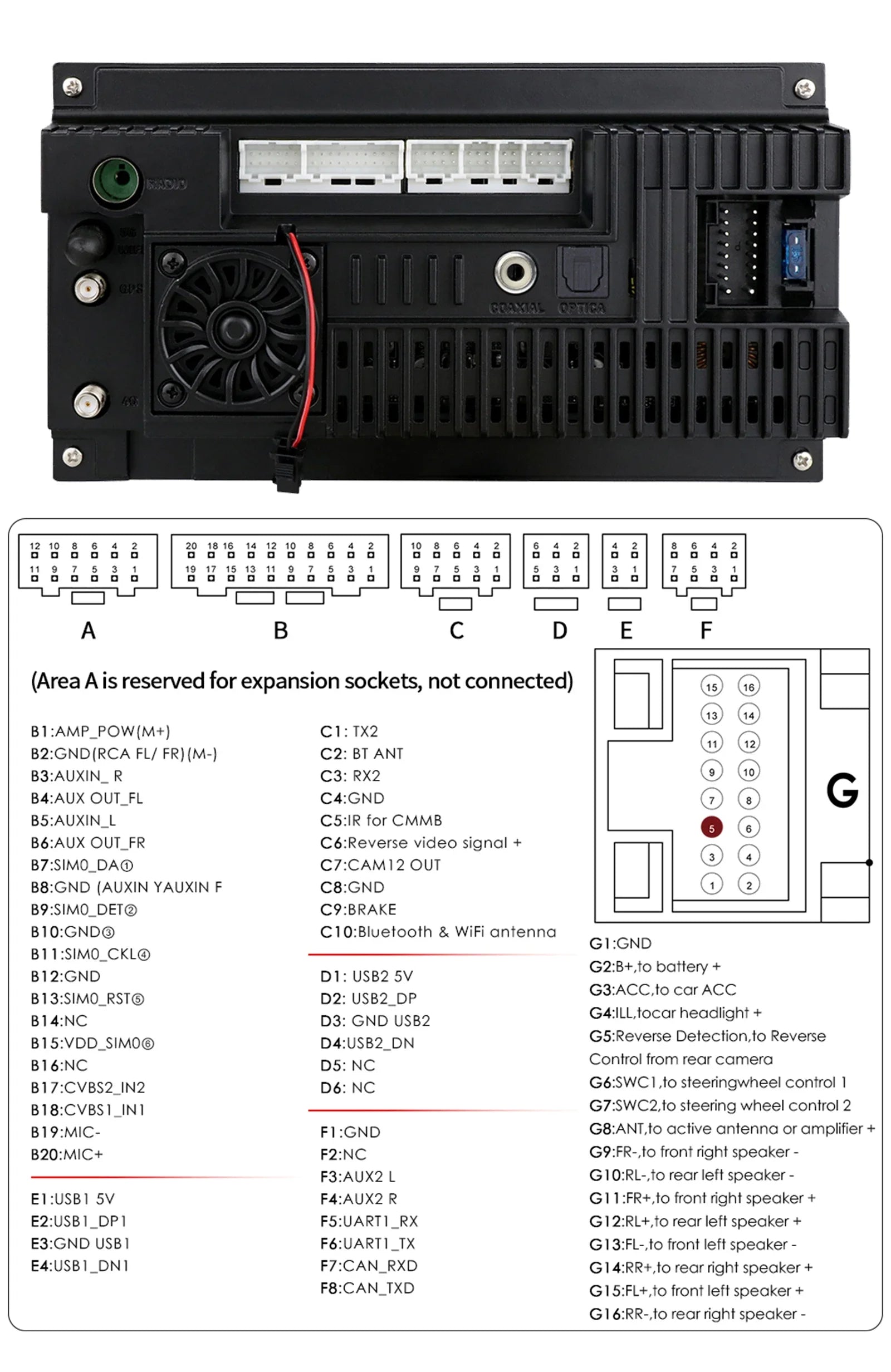 Android 13 Car Radio with CarPlay for Volkswagen Vehicles