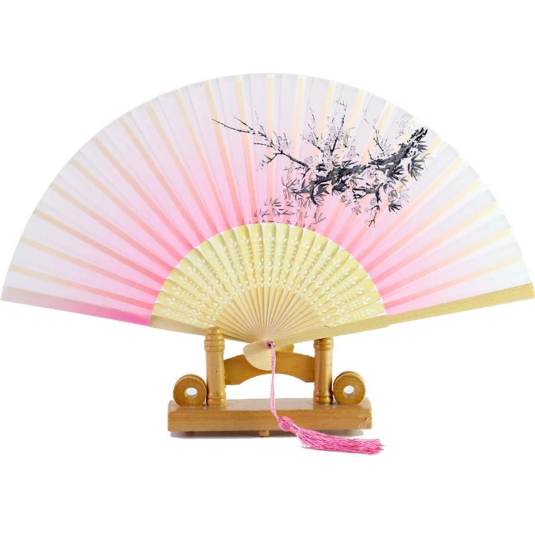Folding Bamboo Hand Fan in Chinese Style