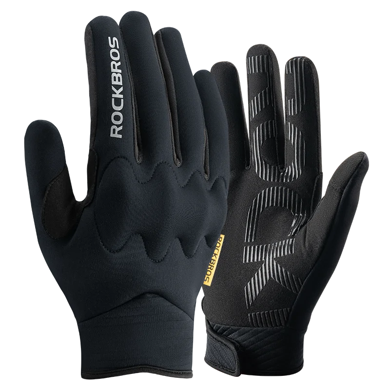 Winter Fahrradhandschuhe mit Touchscreen & Rutschfestem Griff