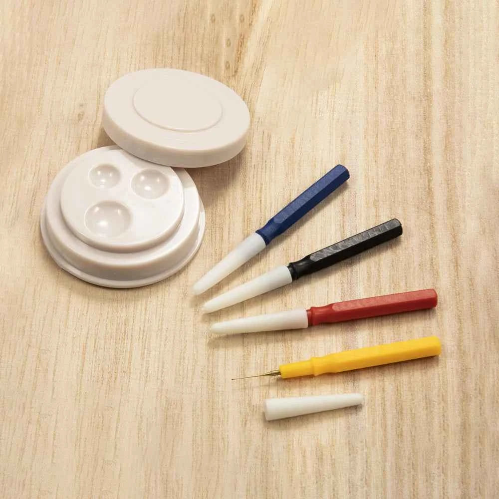 Watch Oiler Kit - Four Oil Pins and Cup