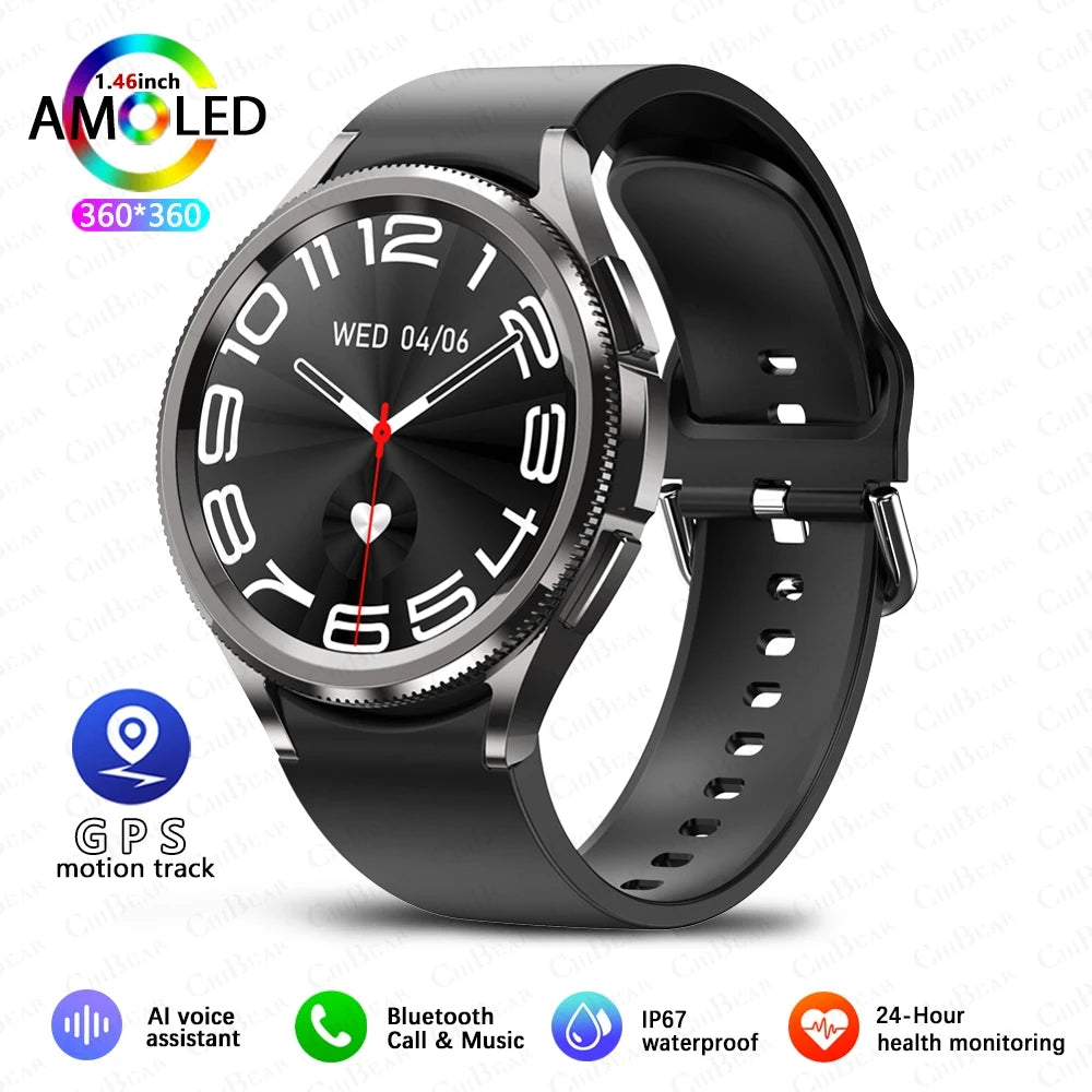 1.46-Inch Round Smartwatch with Calling Features