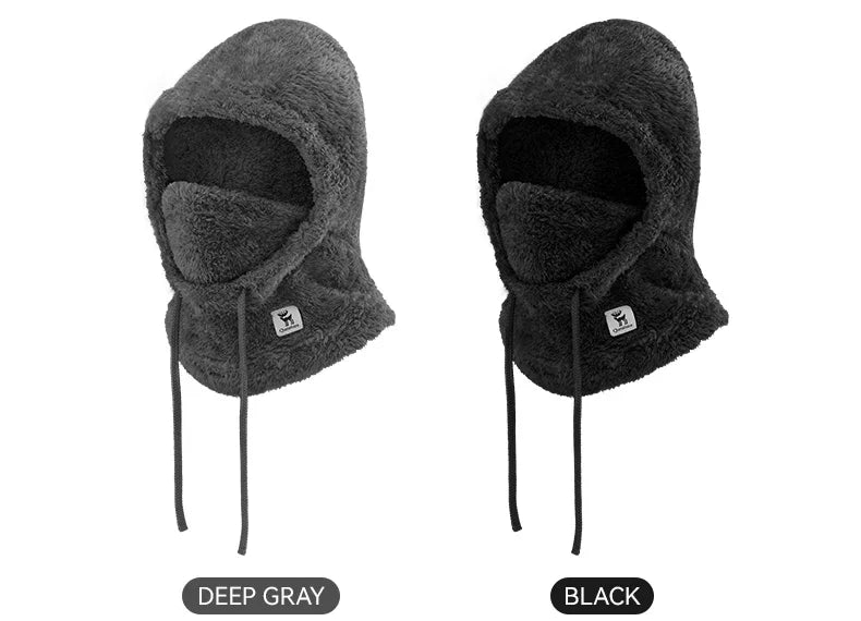 Winter Ski Mask Balaclava Full Face Fleece Hood Neck Warmer