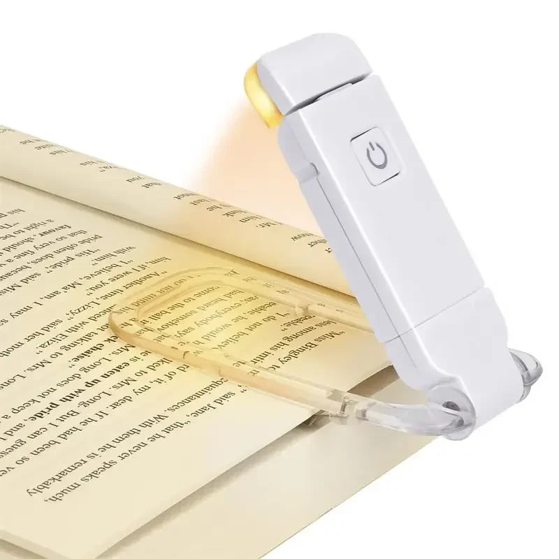 USB-Rechargeable Clip-On Book Light