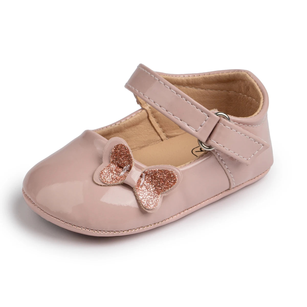 Baby Princess PU Toddler Shoes with Bow