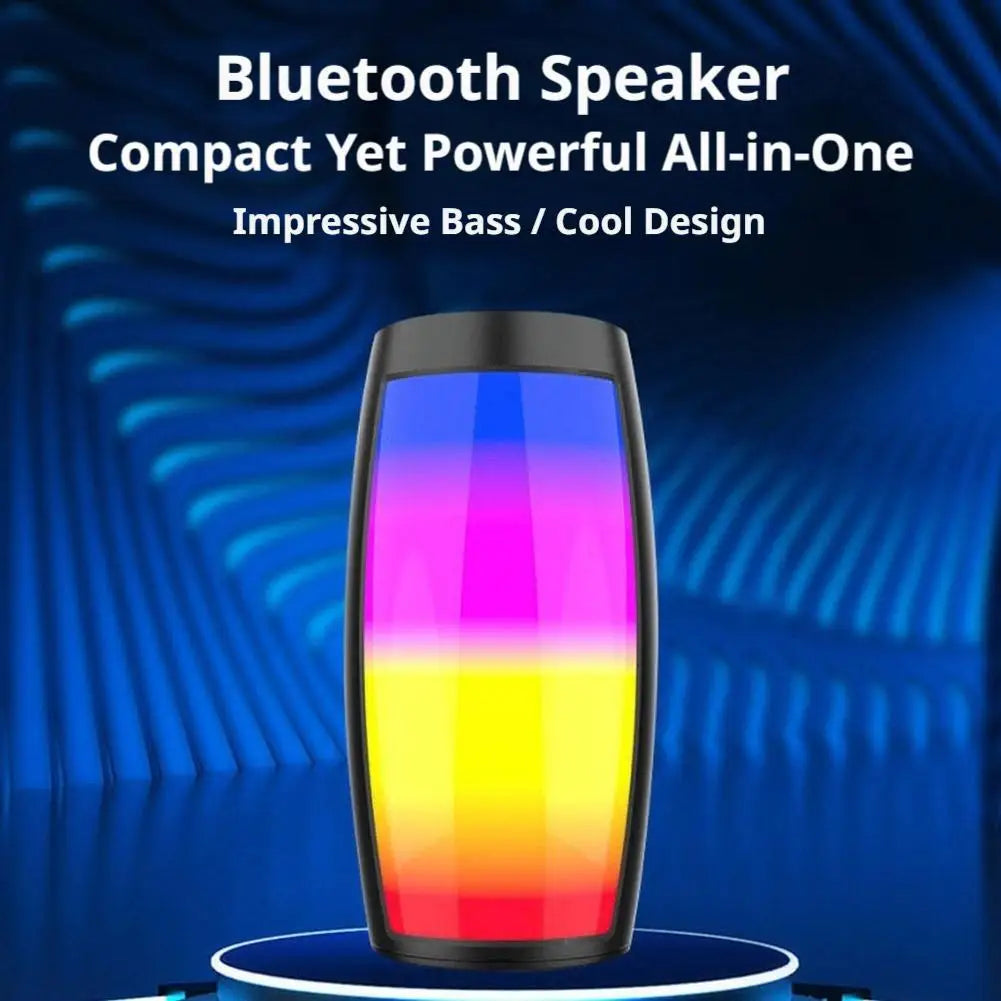 Portable Wireless Speaker with Colour Light