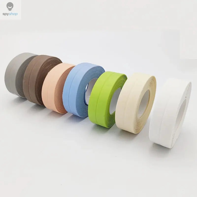 Shower Bath Sealing Tape Strips PVC Self Adhesive Waterproof Wall Sticker for Bathroom Kitchen Seal Caulk Strip Sink Mold Proof Spy-shop.com