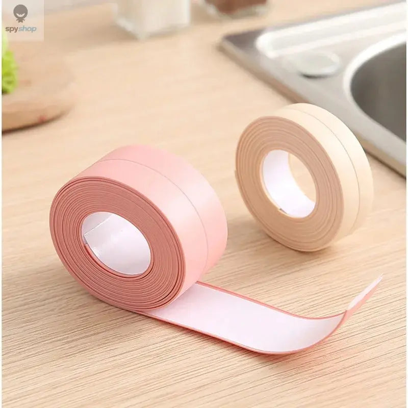 Shower Bath Sealing Tape Strips PVC Self Adhesive Waterproof Wall Sticker for Bathroom Kitchen Seal Caulk Strip Sink Mold Proof Spy-shop.com
