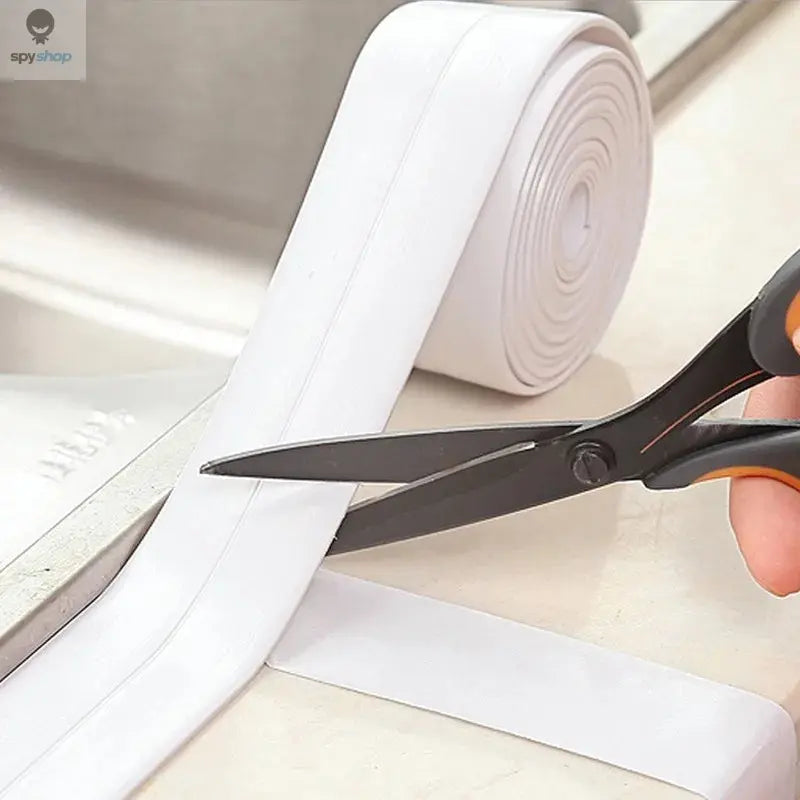 Shower Bath Sealing Tape Strips PVC Self Adhesive Waterproof Wall Sticker for Bathroom Kitchen Seal Caulk Strip Sink Mold Proof Spy-shop.com