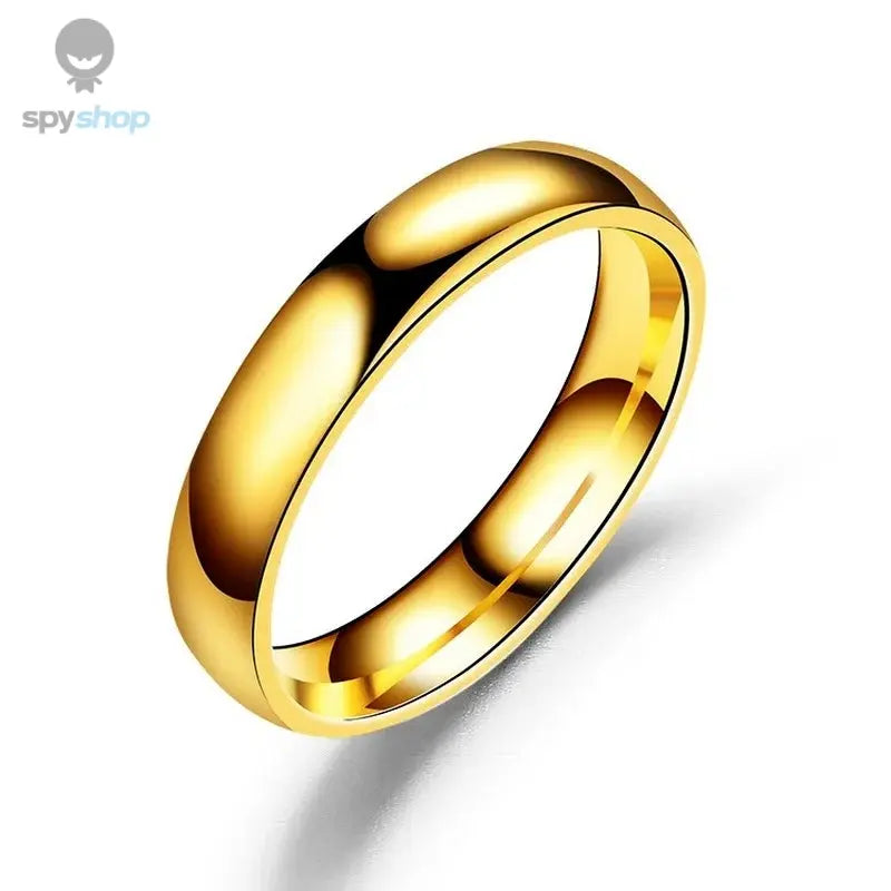 Simple 6mm Titanium Ring Women Men Prevent Allergy High Polished Wedding Rings Stainless Steel Couple Finger Jewelry Gifts
