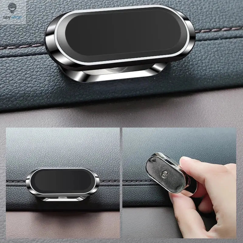 Simple Mini Strip Shape Magnetic Car Phone Holder Car Accessories 9*2.4MMN40 Strong Magnetic Magnets Nano-markless Glue