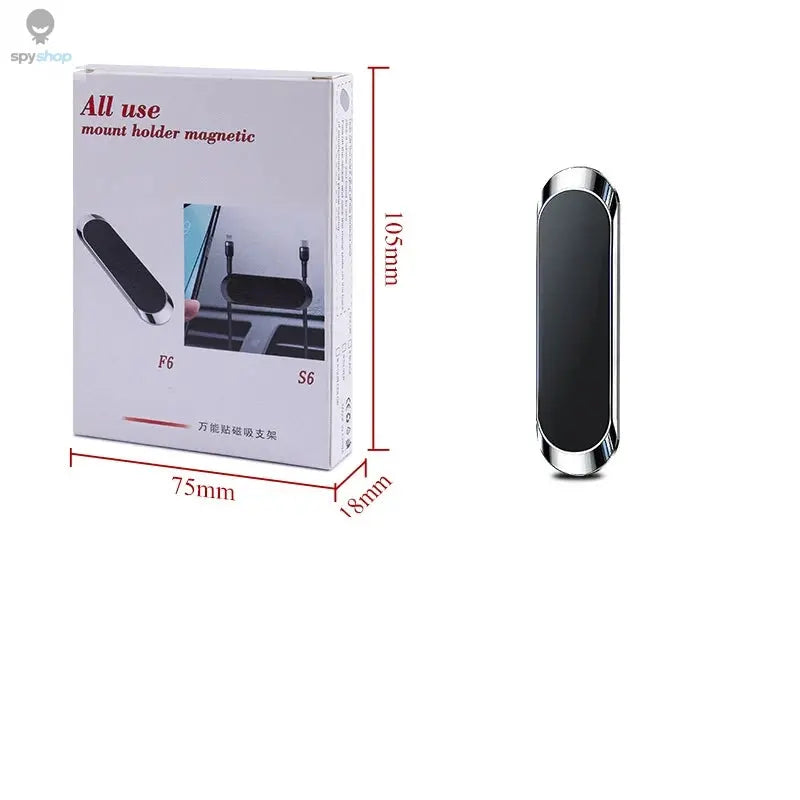 Simple Mini Strip Shape Magnetic Car Phone Holder Car Accessories 9*2.4MMN40 Strong Magnetic Magnets Nano-markless Glue