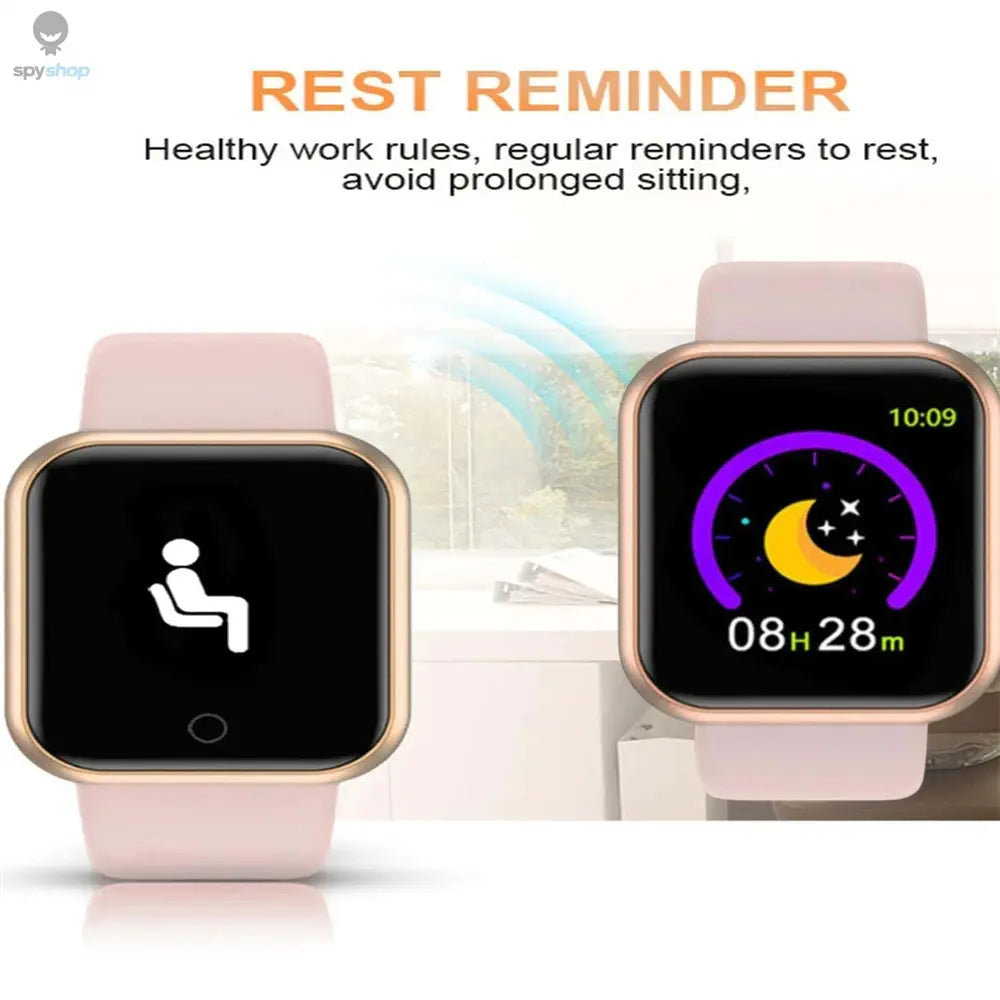 Smartwatch Men Women Wristwatches Smart Watch Message Fitness Monitor Bracelet Birthday Gift Electronic Clock For Xiaomi Huawei Spy-shop.com