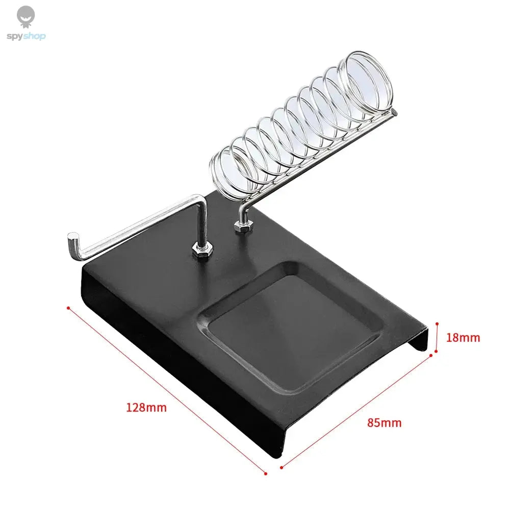 Soldering Iron Stand Portable Holder Soldering Tin Stand with Welding Cleaning Sponge Electric Soldering Iron Accessories