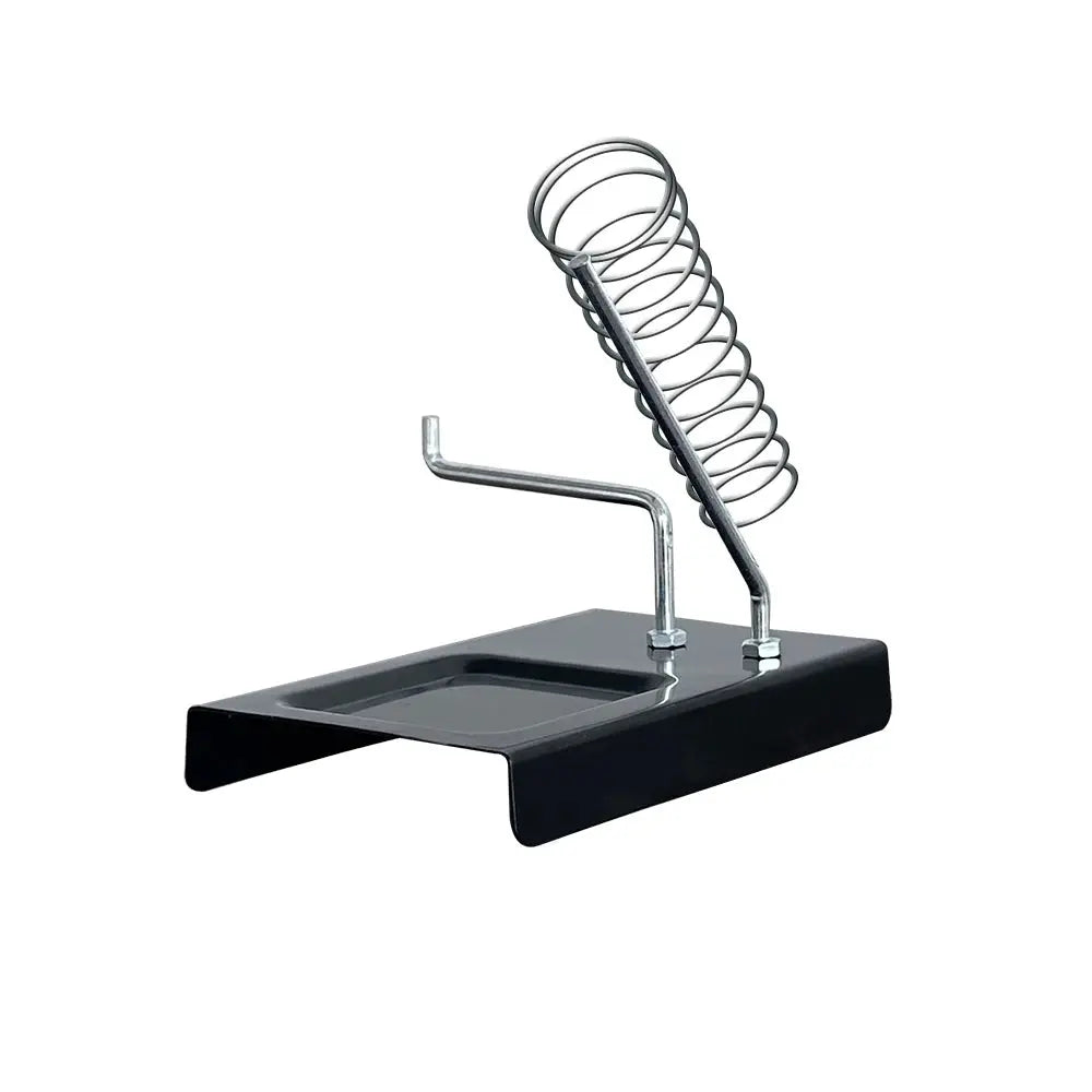 Soldering Iron Stand Portable Holder Soldering Tin Stand with Welding Cleaning Sponge Electric Soldering Iron Accessories