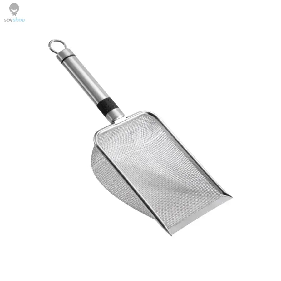 Stainless Steel Cat Litter Scoop – Durable, Easy Clean, Ergonomic Handle, Rust-Resistant, Ideal for Quick Waste Removal Spy-shop.com