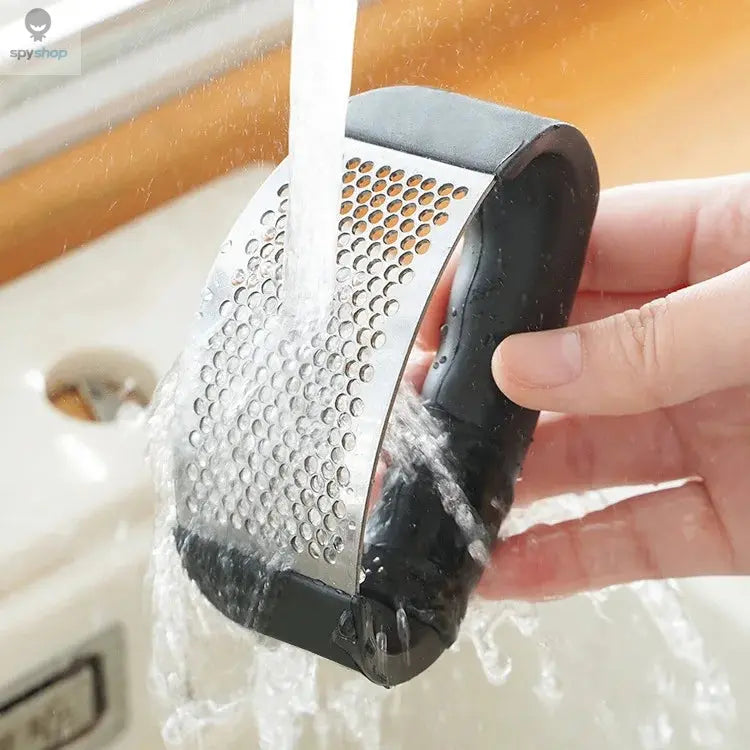 Stainless Steel Garlic Press Crusher Manual Garlic Mincer Chopping Garlic Tool Fruit Vegetable Tools Kitchen Accessories Gadget Spy-shop.com