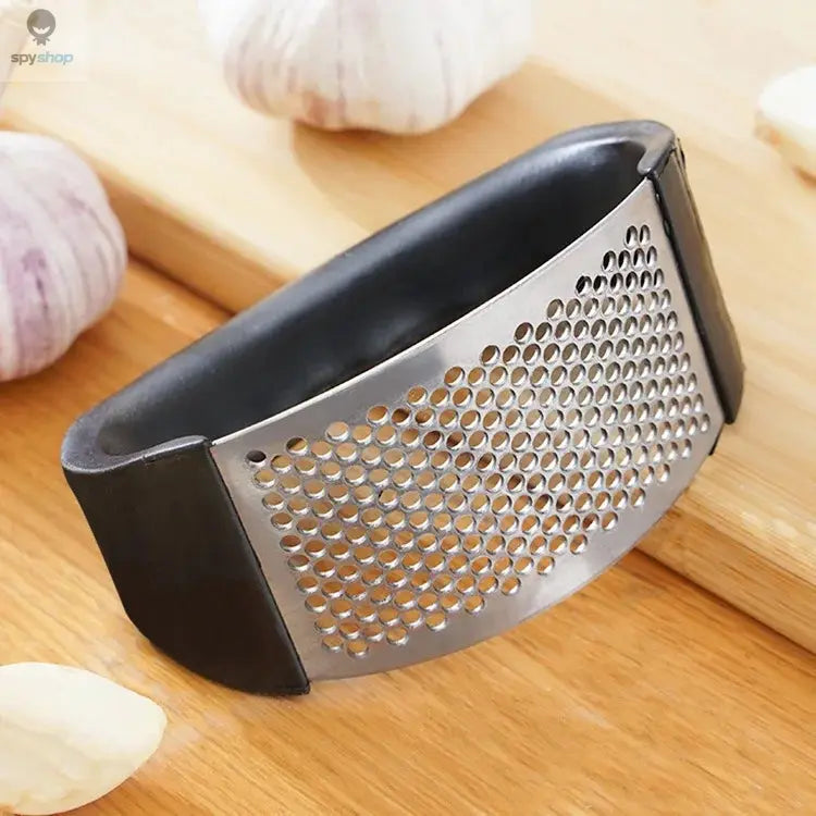 Stainless Steel Garlic Press Crusher Manual Garlic Mincer Chopping Garlic Tool Fruit Vegetable Tools Kitchen Accessories Gadget Spy-shop.com