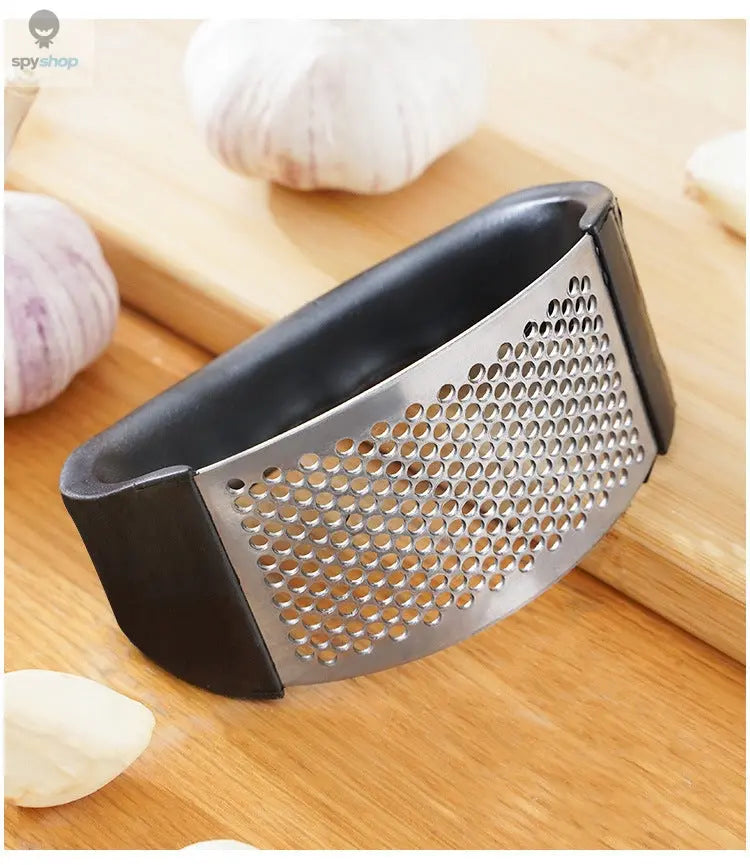 Stainless Steel Garlic Press Crusher Manual Garlic Mincer Chopping Garlic Tool Fruit Vegetable Tools Kitchen Accessories Gadget Spy-shop.com