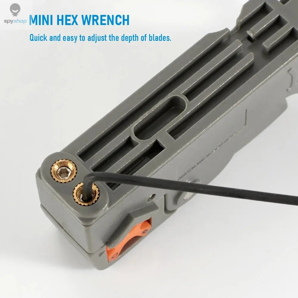 Stripping Pliers Decrustation Wire Cable Tools Stripper Stainless Steel Hexagon Wrench Accessorie Insulated Electrical Straight Spy-shop.com