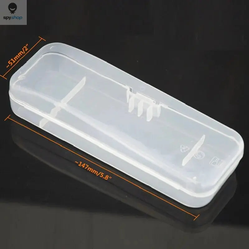 Stylish and Durable Shaving Storage Box for Men's Razors, Easy to Carry and Keep Clean and Keeps Your Shaver Well-Organized Spy-shop.com