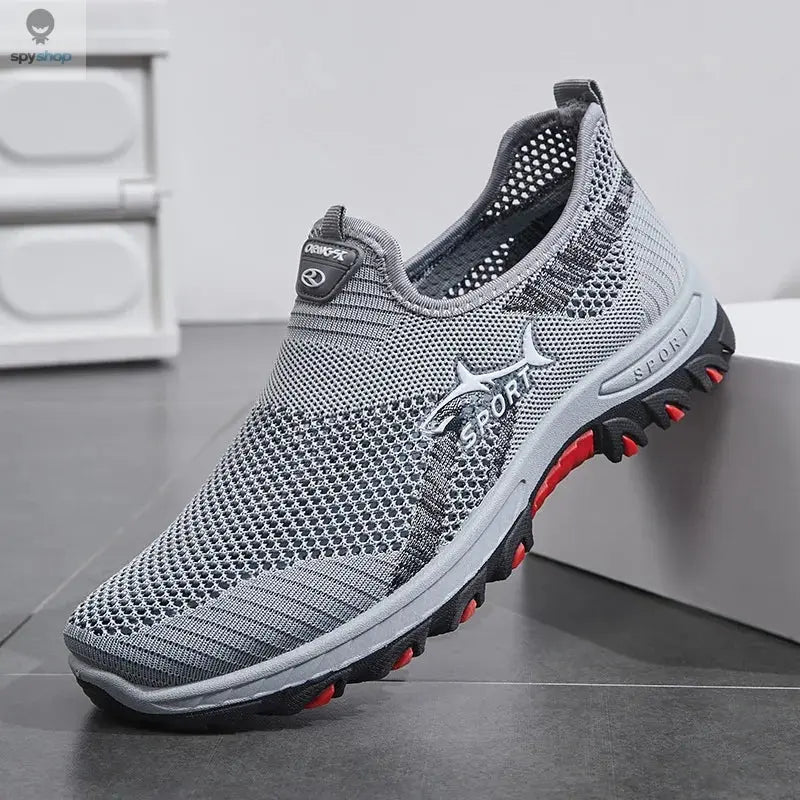 Summer Mesh Men Shoes Lightweight Sneakers Men Fashion Casual Walking Shoes 2024 Breathable Mens Hiking Shoes 2025 Fashion Shoes Spy-shop.com