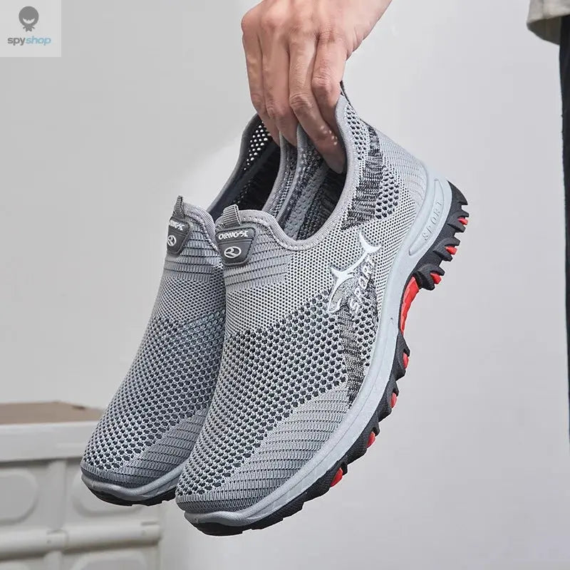 Summer Mesh Men Shoes Lightweight Sneakers Men Fashion Casual Walking Shoes 2024 Breathable Mens Hiking Shoes 2025 Fashion Shoes Spy-shop.com